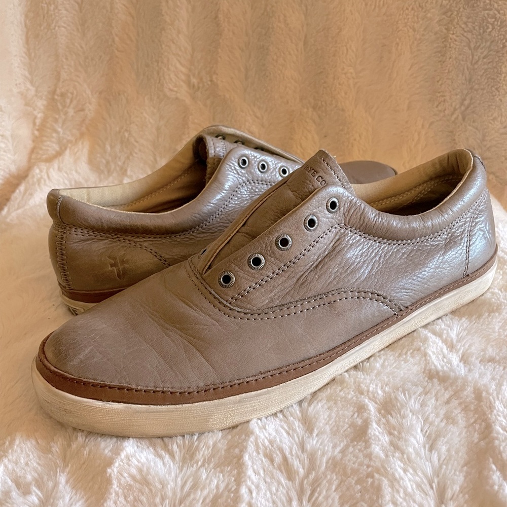 FRYE Slip On Leather Sneaker Shoes